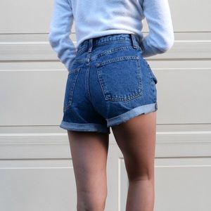 Abercrombie & Fitch | Annie High Rise Denim Short